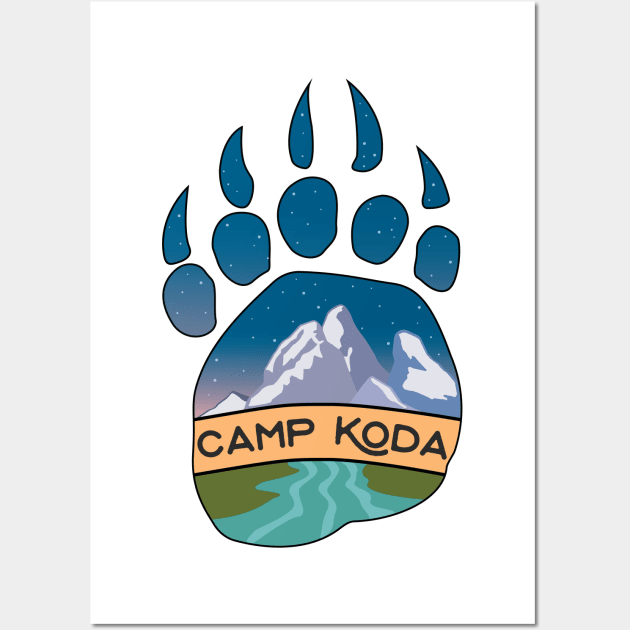 Camp Koda Wall Art by riddiols